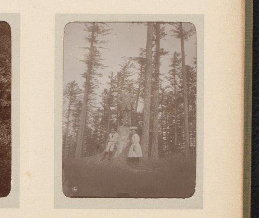 Man, Boy and Girl in a Forest