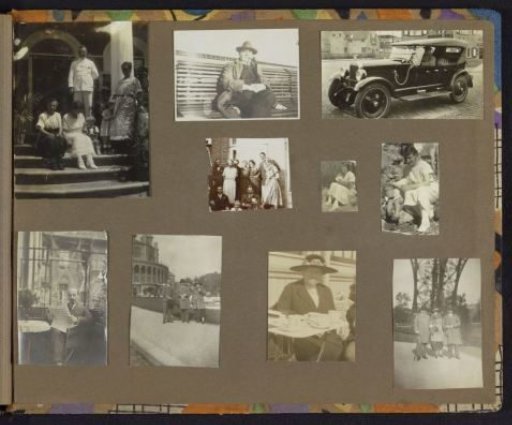 Various images, including in Paris and the Dutch East Indies