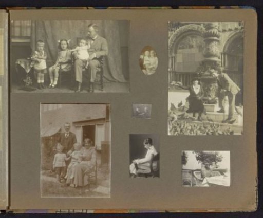 Family photographs, including of parents with children