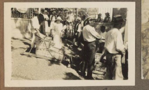 Company with sleighs on Madeira