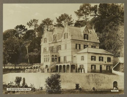 Exterior of the Monte Palace Hotel on Madeira