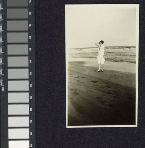 Woman on the Beach of Montevideo