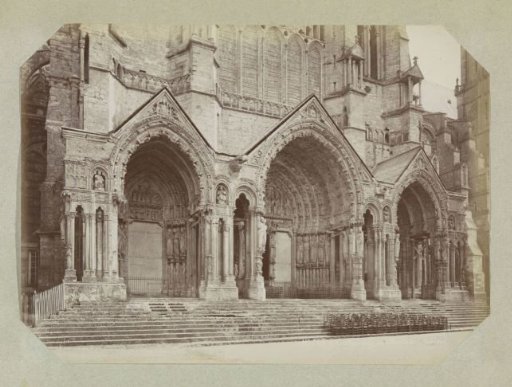 North portals of the cathedral of Chartres