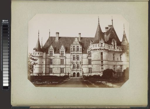 Exterior of the Château of Azay-le-Rideau