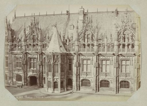 Exterior of the Palace of Justice in Rouen