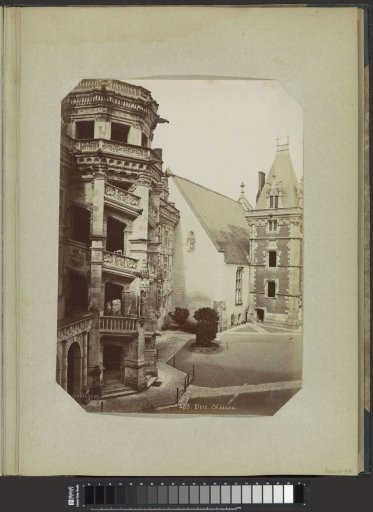 Staircase and tower of the Château of Blois