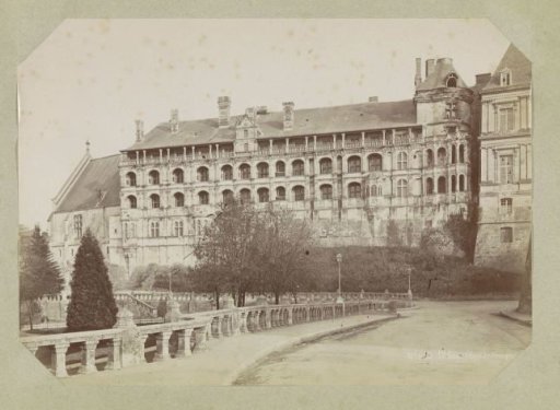 Facade of the Château of Blois