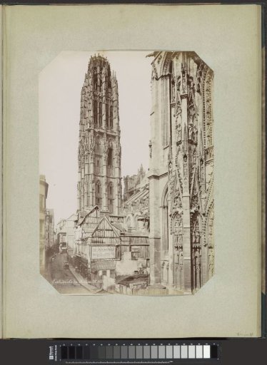 Kathedraal van Rouen met links de Tour de Beurre