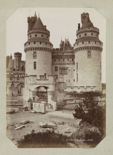Entrance of the Castle of Pierrefonds