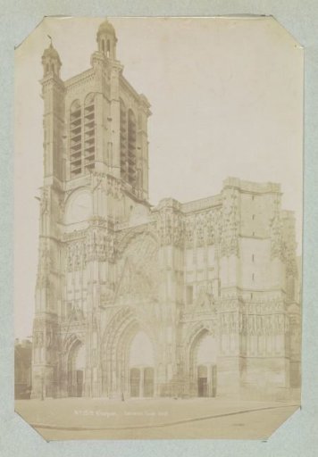 West Facade of the Cathedral of Troyes
