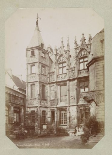Exterior of the Hôtel de Bourgtheroulde in Rouen