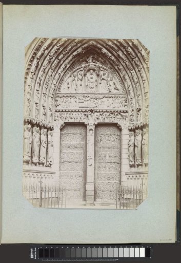 Portal of Notre-Dame in Paris