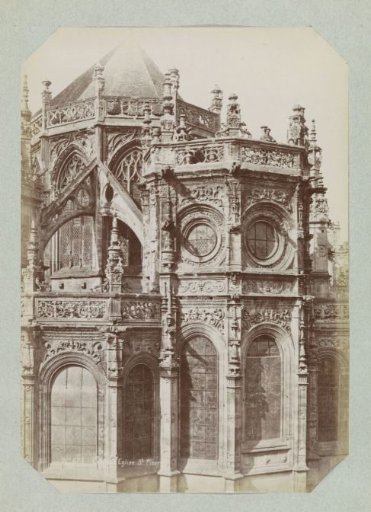 Exterior of Saint-Pierre in Caen