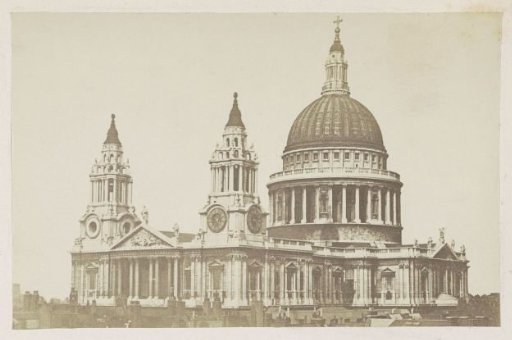 Exterior of St Paul's Cathedral in London