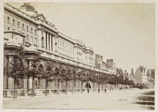 Exterior of Somerset House in London