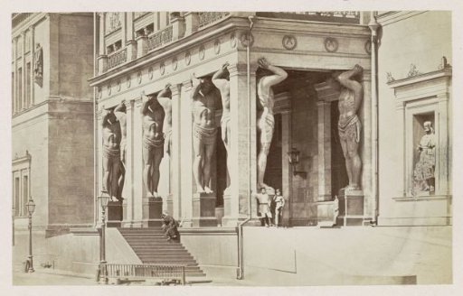 Caryatids of the Winter Palace in St. Petersburg