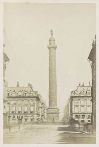Colonne Vendôme on the Place Vendôme in Paris