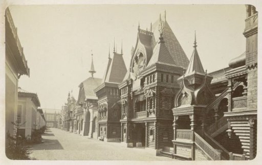 Russian pavilion at the World's Fair in Paris in 1889