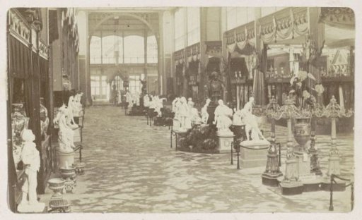 Gallery for Fine Arts at the World's Fair in Paris in 1889