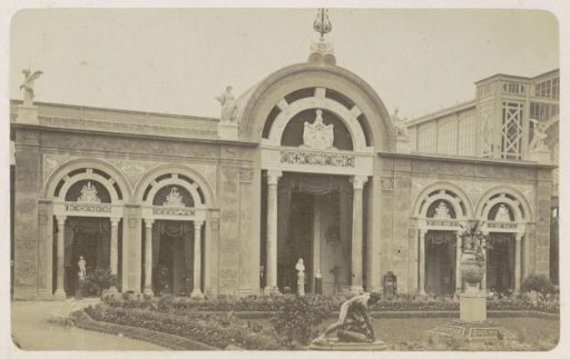 Italian Pavilion at the World Exhibition in Paris in 1889