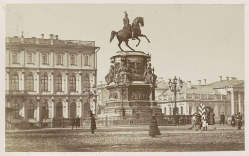 Monument to Nicholas I in St. Petersburg