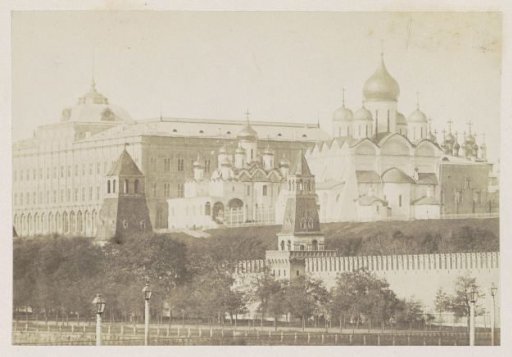 View of the Kremlin in Moscow