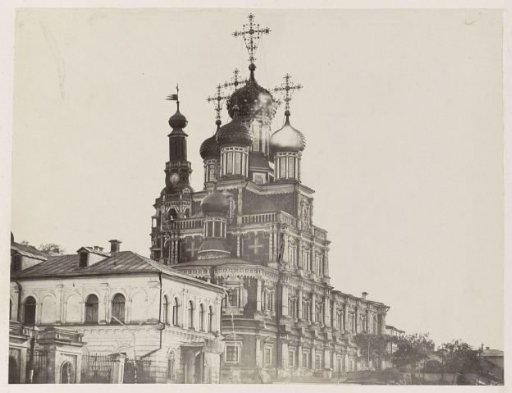 Exterior of the Cathedral of the Mother of God in Nizhniy Novgorod