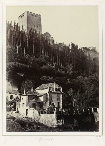 House on the flanks of the Alhambra in Granada