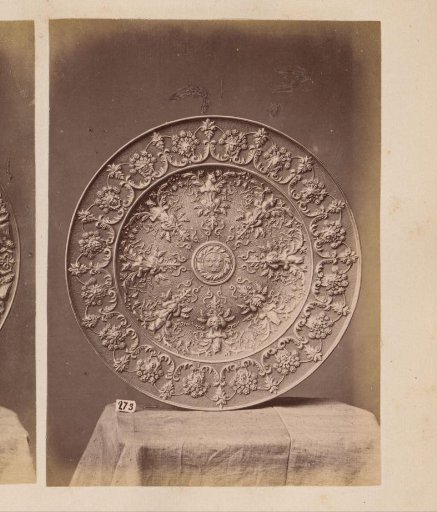 Metal plate from the 16th century
