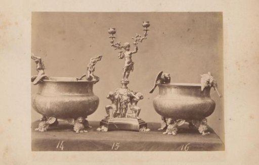 Metal vessels and candlesticks for church use
