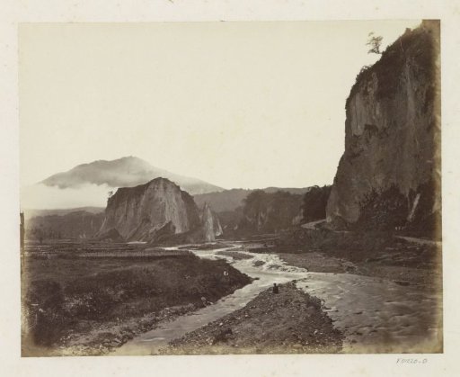 River with gorge in Java