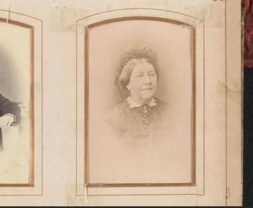 Portrait of a woman wearing a cap