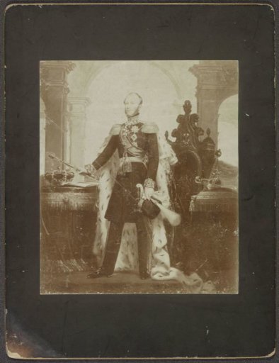 Portrait of King William II after a painting
