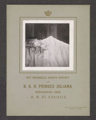Baby Portrait of Princess Juliana