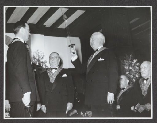 Prince Bernhard is made an honorary member