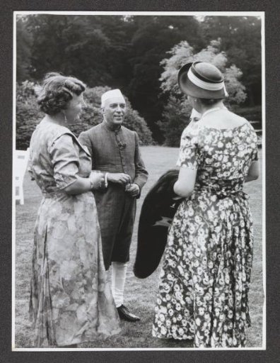 Prime Minister Nehru on a State Visit to Queen Juliana