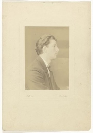 Portrait of the choir conductor Cor Kint