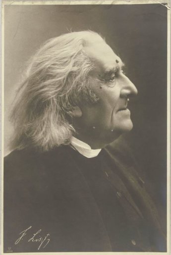 Portrait of Franz Liszt