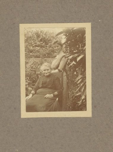 Portrait of Henriëtte Ronner and an unknown woman