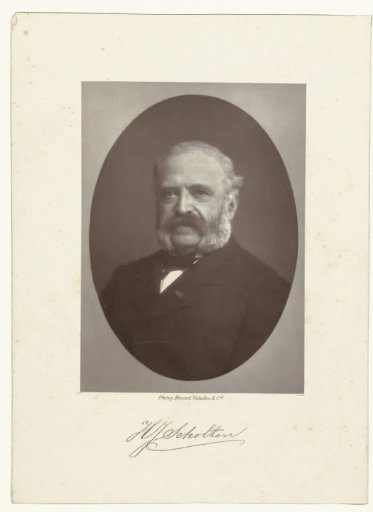 Portrait of the painter H.J. Scholten