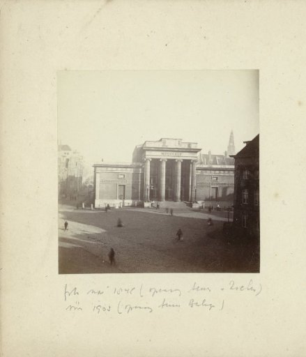 View of the Beurs van Zocher in Amsterdam