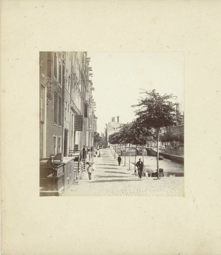 View of the Leidsegracht in Amsterdam