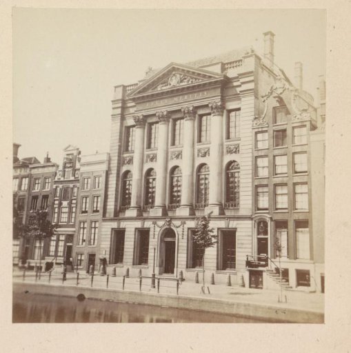 View of Felix Meritis on the Keizersgracht in Amsterdam