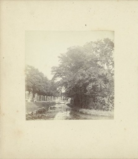 View of the Buitensingel between the Leidse- and the Raambarrière in Amsterdam