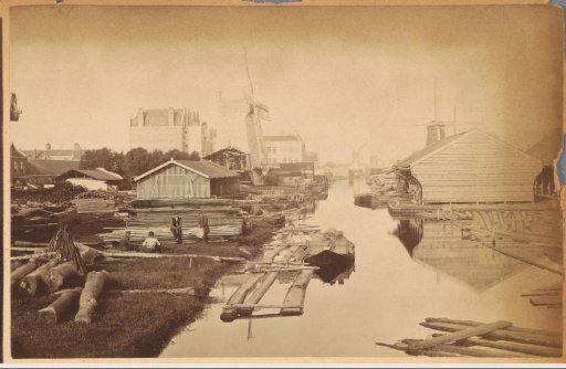 Sawmill in Amsterdam