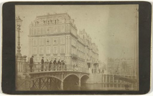 View of the Amstel Hotel in Amsterdam