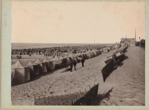 Beach huts in Scheveningen