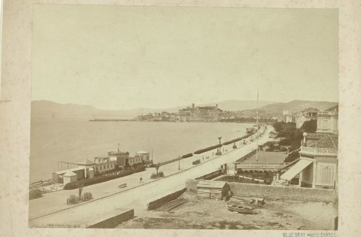 View of the Boulevard of Cannes