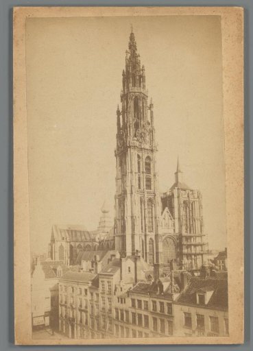 View of the Cathedral of Our Lady, Antwerp