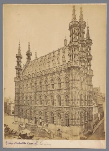 Town Hall of Leuven, Belgium